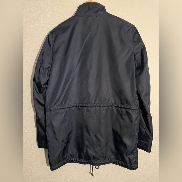 Vintage Men’s Club Monaco Blue Raincoat size XS - Picture 3 of 8